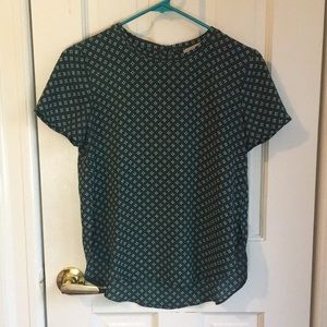 Loft Petite Short Sleeved Blouse